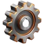 GearForge 3D Logo